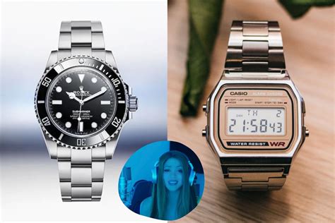 test sei un rolex o un casio|rolex vs casio.